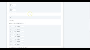 Hackerrank 30 days of code Java 8 Solution: Day 11: 2D Arrays