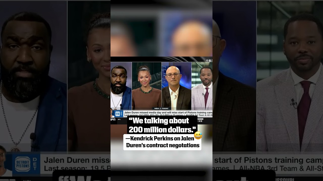 Perk weighs in on Jalen Duren & the Pistons 👀