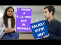 FULL TIME JOB IN NORWAY BEFORE COMPLETING MASTERS | JOBS IN NORWAY