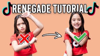 8 Year Old Leads RENEGADE TikTok Tutorial 🎯