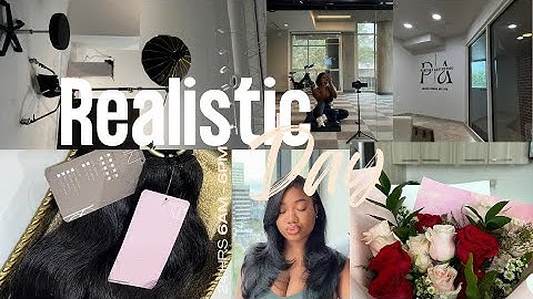 realistic day in my life | 6am - 6pm | let's get filler + being a CEO + cleaning new home + more