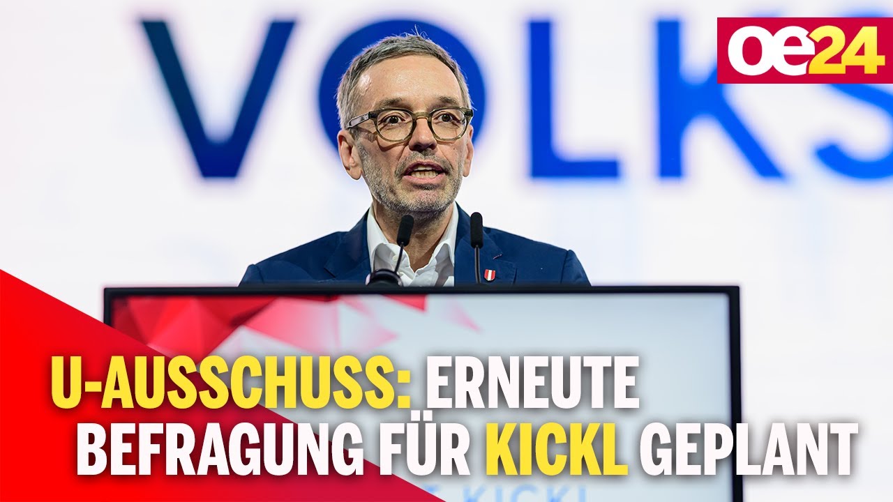 @geraldgrosz | U-Ausschuss: Spannung vor Kickl-Befragung