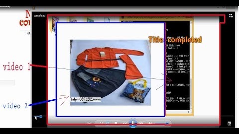 FFmpeg - Overlay one video onto another video