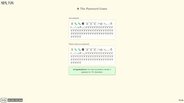 [TAS] The Password Game in 3.152s