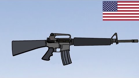 M16 Rifle test animation