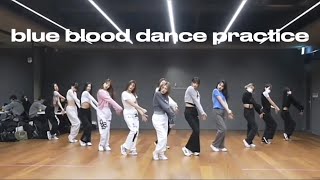 IVE - “BLUE BLOOD” DANCE PRACTICE (from ive’s prom queens dvd) Resimi
