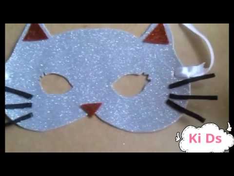 How To Make Cat Mask Youtube