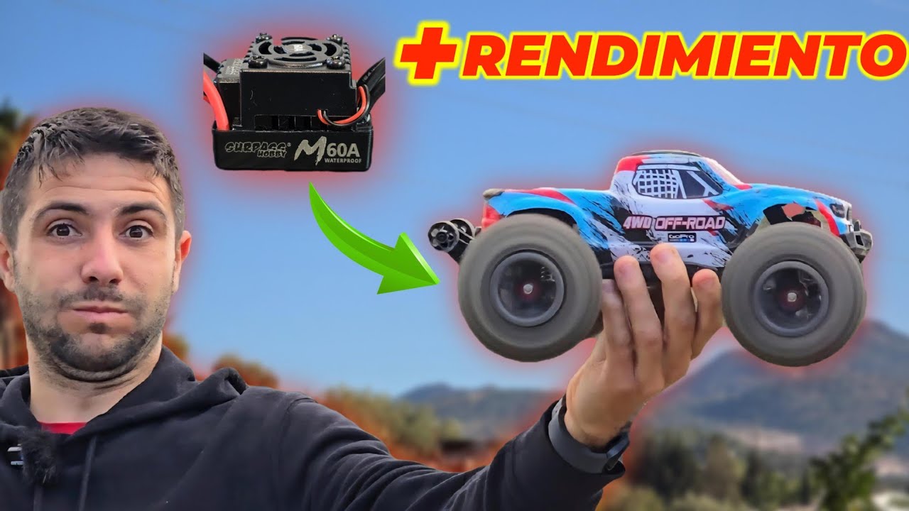 MEJORA TU COCHE RC FACIL y RAPIDO 🔥