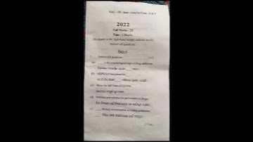 Bsc 3rd semester Arts/Science/Commerce EV-3 ethics and values semester exam question papers 👍