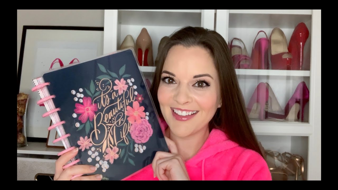 Happy Planner Garden Flowers/It's A Beautiful Life 2021 Planner Review