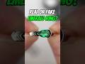 Real or Fake Emerald Ring?😳 #shorts #jewelry