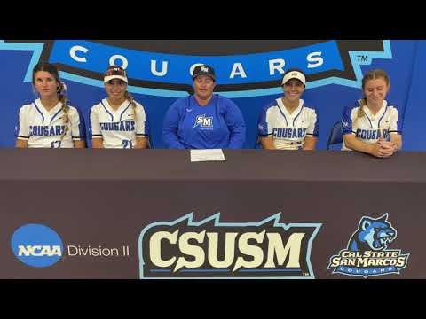 2022 NCAA Division II Softball West Super Regional - Game 1 - Cal State San Marcos Postgame