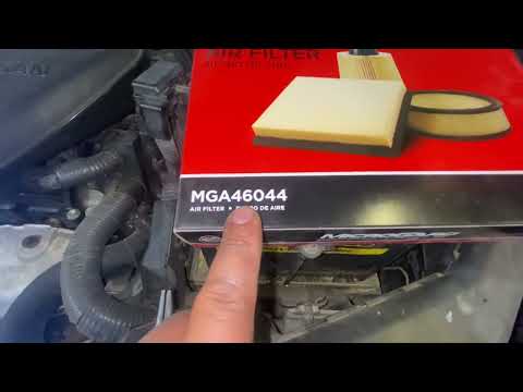 2009 NISSAN ROUGE 2.5 AIR FILTER REPLACEMENT !!!!FOR BEGINNERS!!!!! DIY