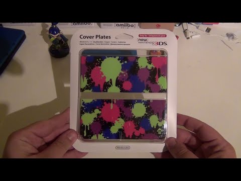 [Unboxing] Splatoon New 3DS Cover Plates