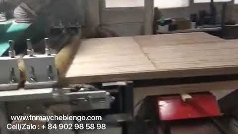 MÁY CƯA RONG VÁN NỘI THẤT TẠI MÁY CHẾ BIẾN GỖ THƯỢNG NGUYÊN BÌNH DƯƠNG