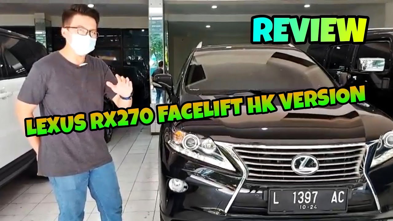 Review Lexus RX270 2012 Facelift Odo 52 rb KM #jualbelimobil#lexus# ...