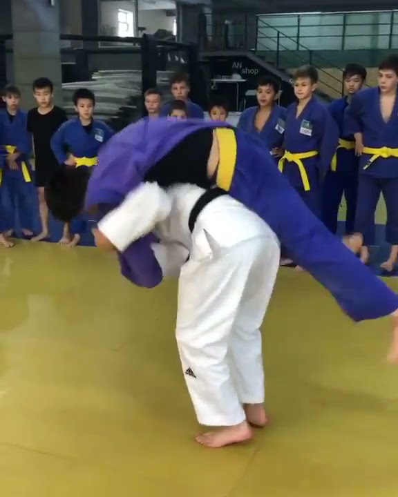 KO Uchi Gari  Seoinage  unique Techniques  #JudoRusssia #Judo #JudoKazan #JudoWorld #Judo #Shorts