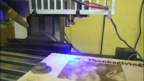 Cambam / Mach3 Laser Photo and Text Engraving