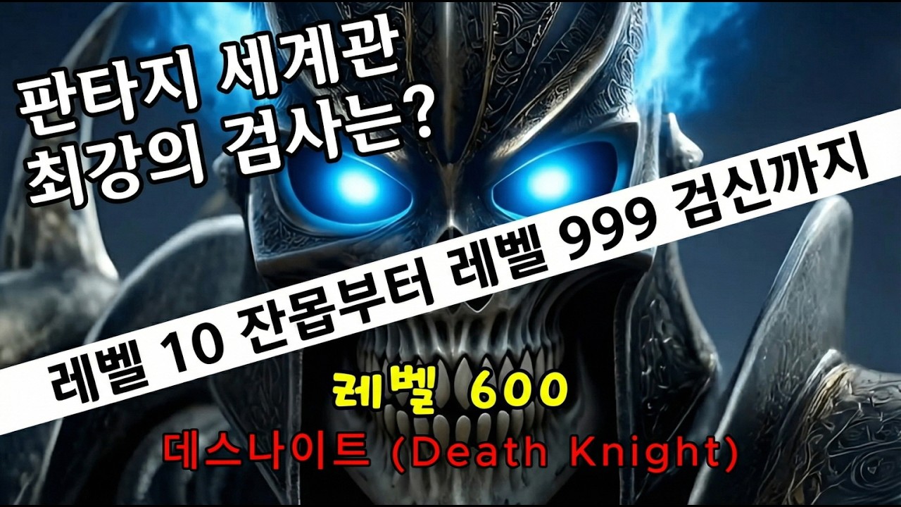 [AI] 판타지 세계관 최강의 검사는?! (레벨 10 잔몹부터 레벨 999 검신까지)