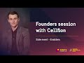 Ignite swedens founders session with cellfions ceo liam hardey