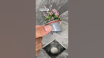 Bathroom Drain Cockroach Trap | Anti odors Trap for Bathroom | Plumbing Drainer Trap | #shorts