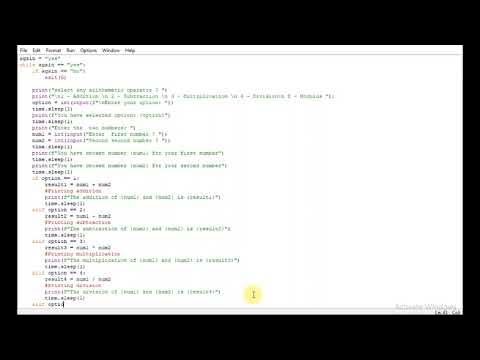 how to develop a Calculator with Python - YouTube