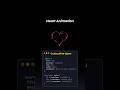 Create a Stunning Heart Animation with HTML & CSS ❤️ l