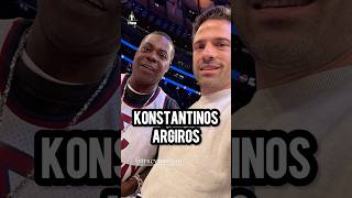 Κωνσταντίνος Αργυρός 🎶🇬🇷 Το NBA χόρεψε στους ρυθμούς του 🏀🔥 #konstantinosargiros