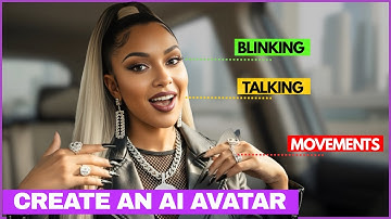 Create FREE Realistic AI Avatars That Talk, Blink & Move!