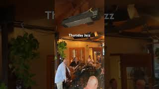 Today and every Thursday, we have live Jazz music on our patio.