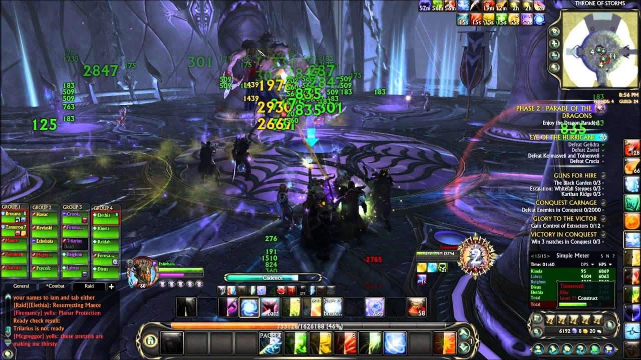 Rift - The Twins - Frozen Tempest 20 man raid boss