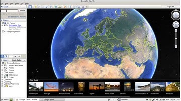 Google  Earth Kosovë       Linux Mint
