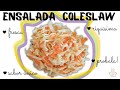 Receta de ensalada Coleslaw – Rica, fresca y muy fácil de prepararla
