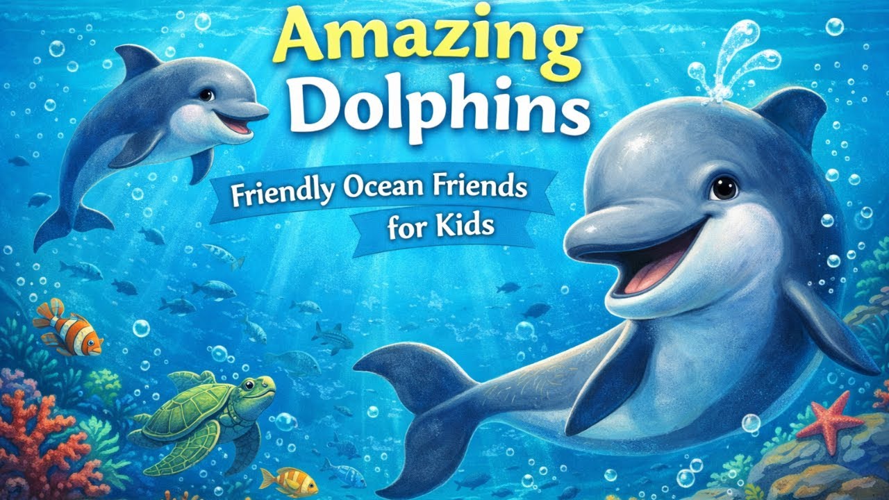Dolphins Are Awesome: Fun Facts for Curious Kids - YouTube