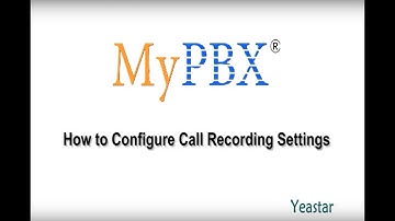How to configure Call Recording settings?