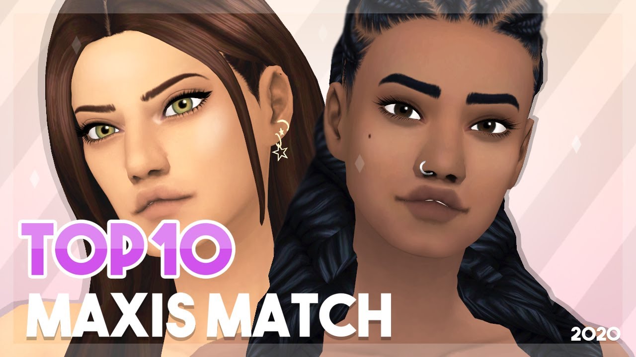 sims 4 best maxis match skins