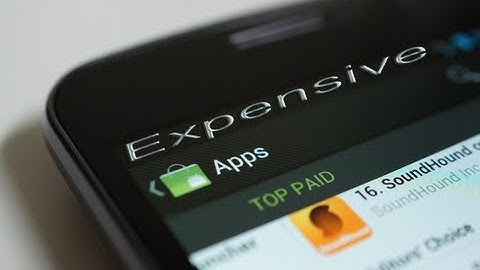 Most Expensive Android Apps :Official Video