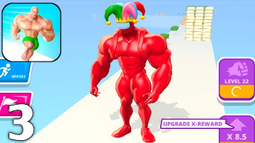 Muscle Rush - Smash Running Game - All Levels Gameplay Walkthrough Part 3 (Android & iOS) #3