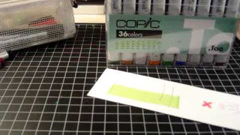 Copic Markers 101 Part 2 Series 1