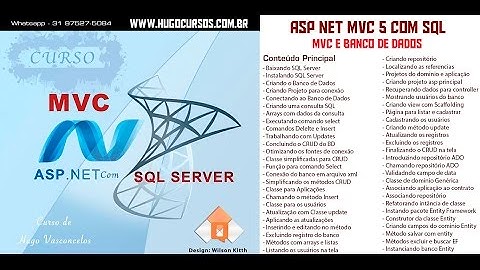 ASP NET C# com MVC e SQL - Aula 01 - Sistemas com ASP.NET MVC5