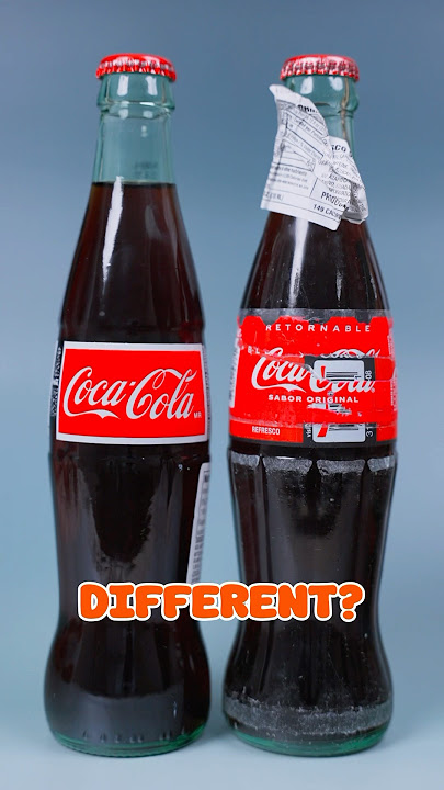 Mexican CocaCola Is Actually Recycled