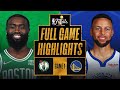 Game Recap: Celtics 120, Warriors 108