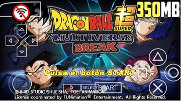 [NEW] DRAGON BALL SUPER MULTIVERSE BREAK PPSSPP ISO MOD ANDROID WITH PERMANENT MENU | DBZ TTT MOD