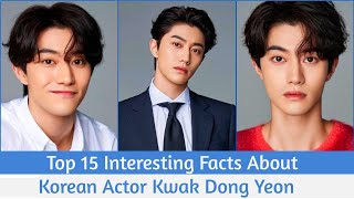 Top 15 Interesting Facts About Korean Actor 