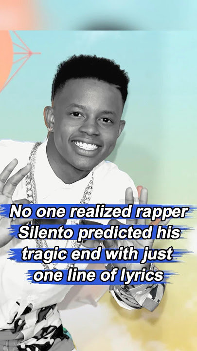 No one realized rapper Silento predicted his tragic end with just one line of lyrics. #WatchMe