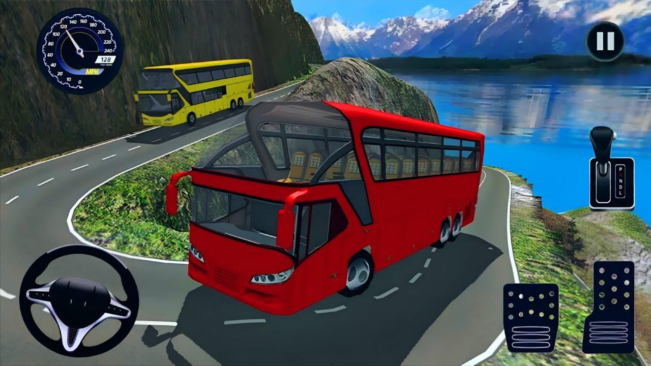Extreme Mountain Bus Driving! | Offroad Bus Simulator Gameplay