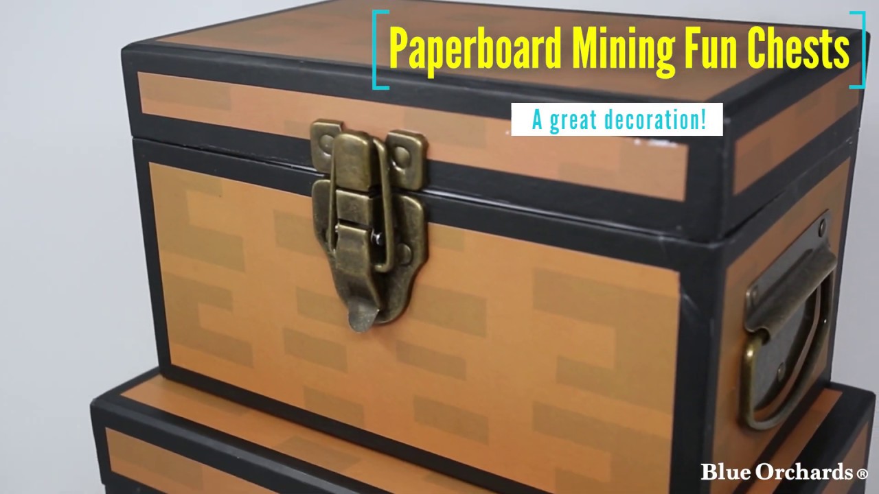 Mining Fun Chests - DiscountPartySupplies.com