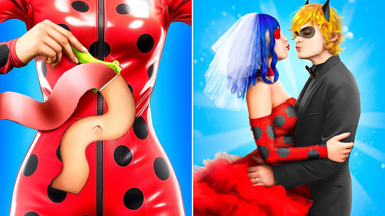 Ladybug DIntello a Belle Marie  Relooking Avec des Gadgets Beaut Vus Sur TikTok