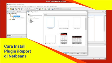 Cara Install Plugin IReport di Netbeans