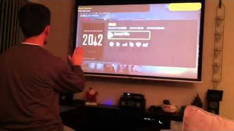 Kinemote - Kinect Hack Boxee Control 3